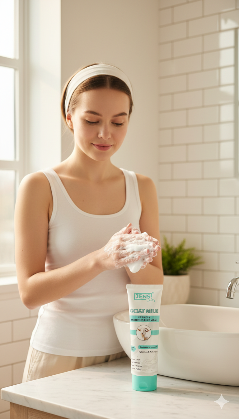 Goat Milk Fairness Whitening Face Wash
