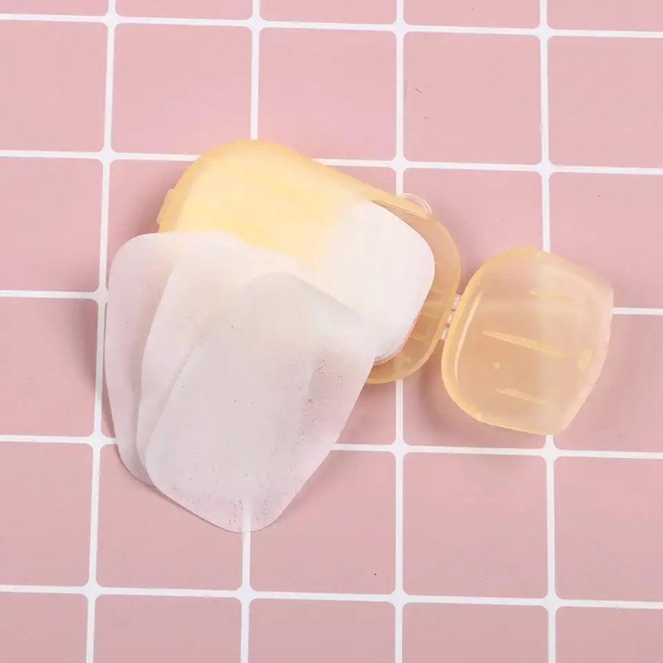 Portable Travel Paper Soap Sheets